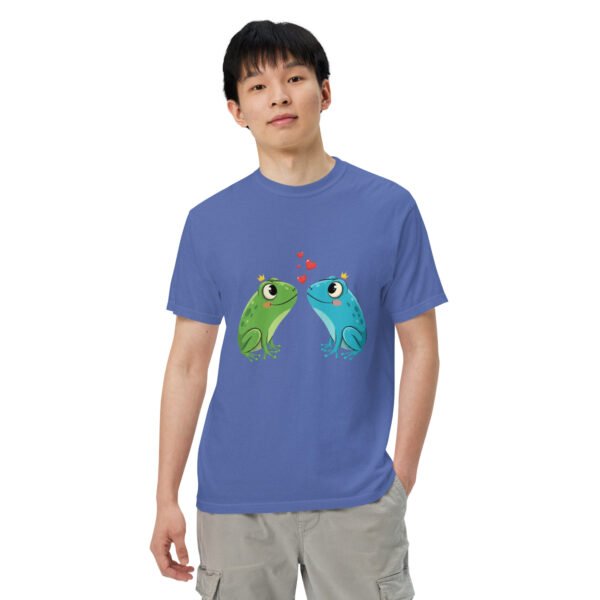 Froggy Love2: Unisex garment-dyed heavyweight t-shirt - Image 14