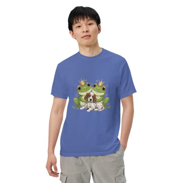 Puppy Love, English Setter: Unisex garment-dyed heavyweight t-shirt - Image 14