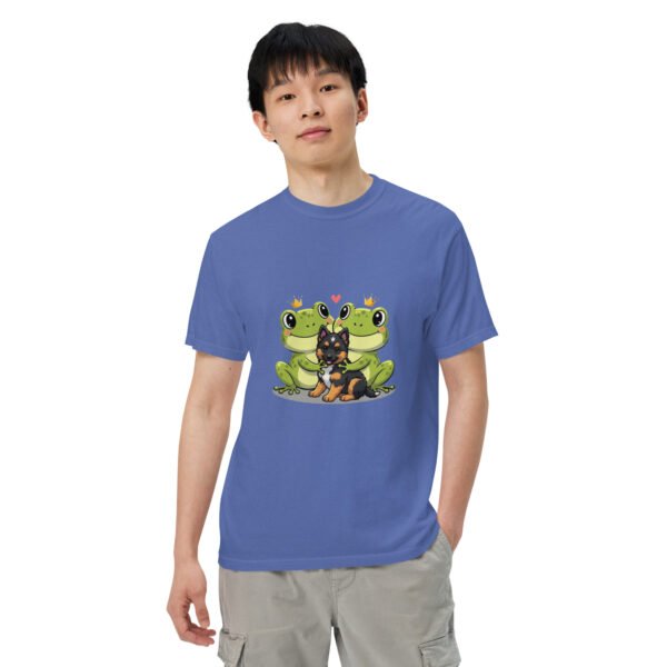 Puppy Love, Shepherd: Unisex garment-dyed heavyweight t-shirt - Image 13