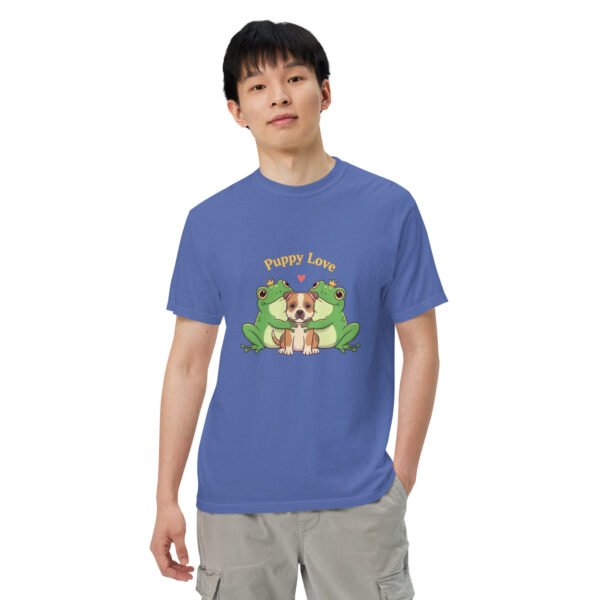 Puppy Love, Pit Bull: Unisex garment-dyed heavyweight t-shirt - Image 14