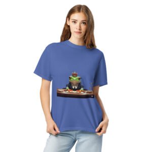 Alternative view of Frog Lawyer: Unisex garment-dyed heavyweight t-shirt