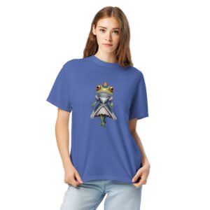 Alternative view of Frog Fashion Model1: Unisex garment-dyed heavyweight t-shirt