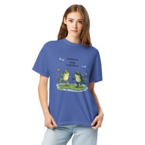 Alternative view of Ripple: Unisex garment-dyed heavyweight t-shirt