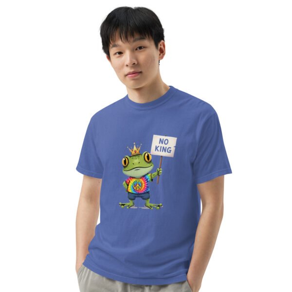 No King: Unisex garment-dyed heavyweight t-shirt - Image 15