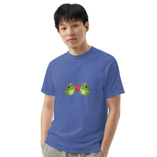 Frogs in Love: Unisex garment-dyed heavyweight t-shirt - Image 15