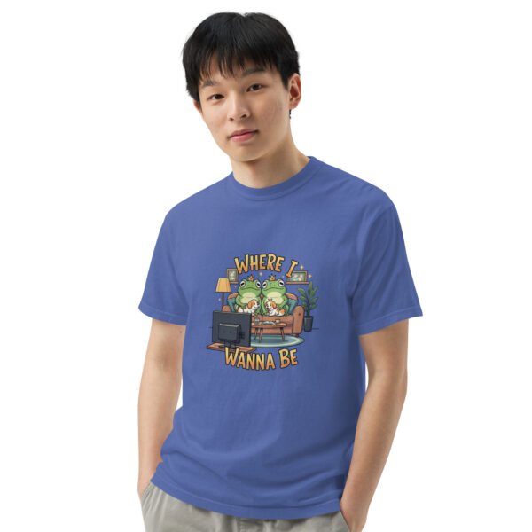 Where I Wanna Be: Unisex garment-dyed heavyweight t-shirt - Image 15