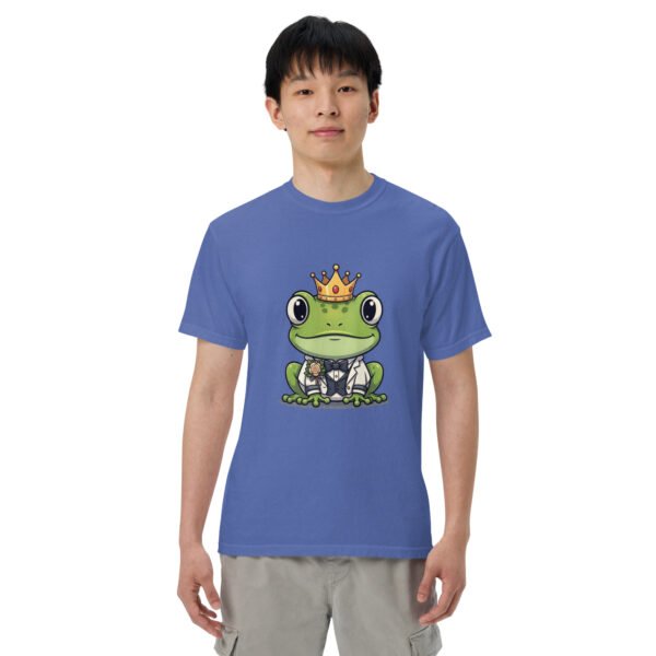 Frog Groom: Unisex garment-dyed heavyweight t-shirt