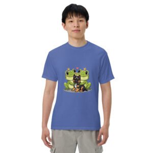 Puppy Love, Shepherd: Unisex garment-dyed heavyweight t-shirt