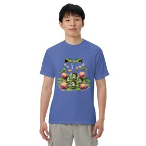 One Love: Unisex garment-dyed heavyweight t-shirt