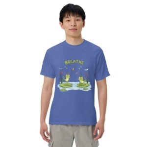Breathe: Unisex garment-dyed heavyweight t-shirt