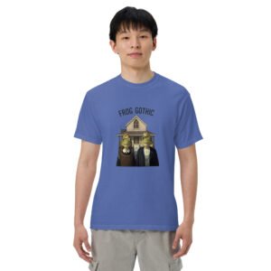 Frog Gothic: Unisex garment-dyed heavyweight t-shirt