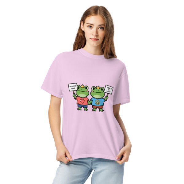 No More War: Unisex garment-dyed heavyweight t-shirt - Image 7