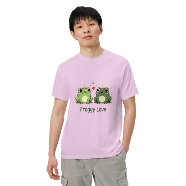 Froggy Love 1: Unisex garment-dyed heavyweight t-shirt - Image 35