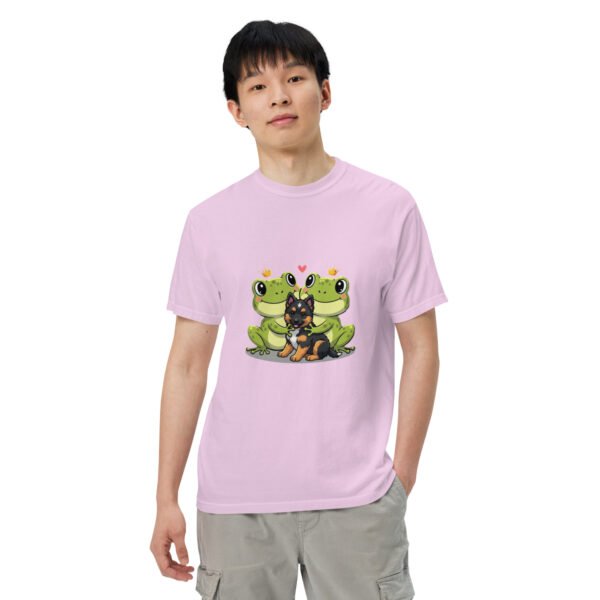 Puppy Love, Shepherd: Unisex garment-dyed heavyweight t-shirt - Image 33