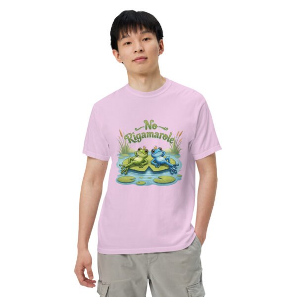 No Rigamarole: Unisex garment-dyed heavyweight t-shirt - Image 35
