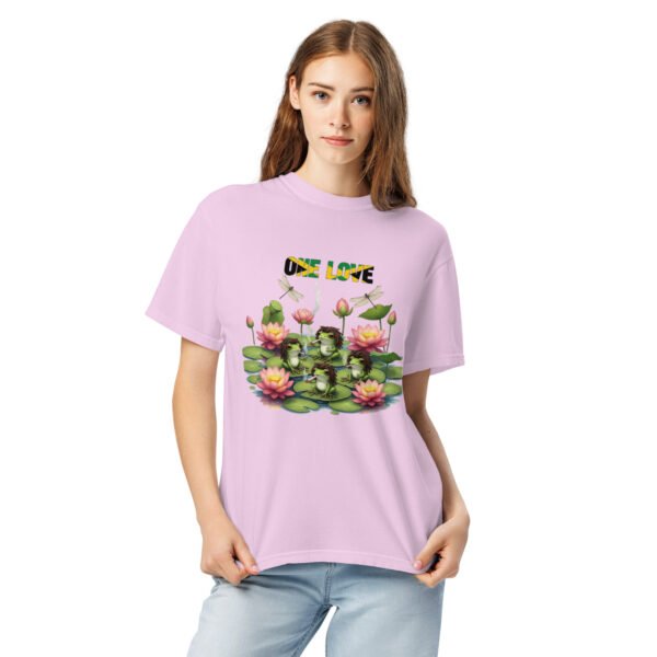 One Love: Unisex garment-dyed heavyweight t-shirt - Image 8