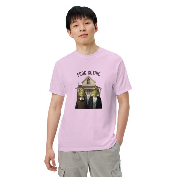 Frog Gothic: Unisex garment-dyed heavyweight t-shirt - Image 42