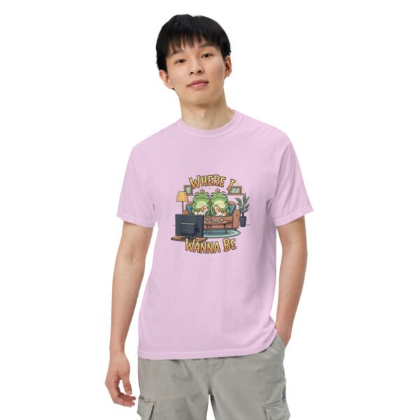 Where I Wanna Be: Unisex garment-dyed heavyweight t-shirt - Image 35