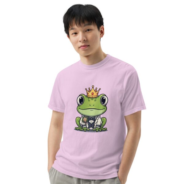 Frog Groom: Unisex garment-dyed heavyweight t-shirt - Image 28