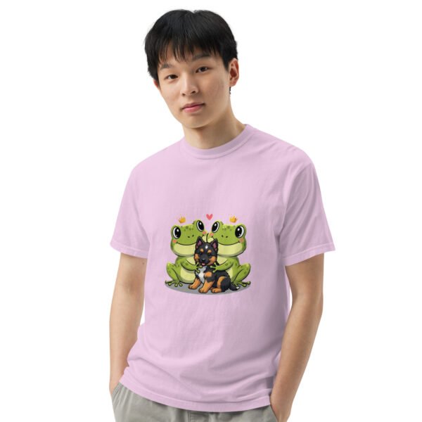 Puppy Love, Shepherd: Unisex garment-dyed heavyweight t-shirt - Image 34