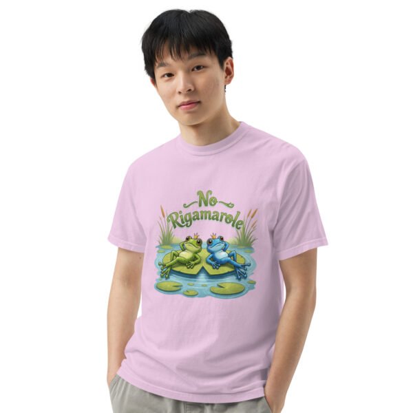 No Rigamarole: Unisex garment-dyed heavyweight t-shirt - Image 36