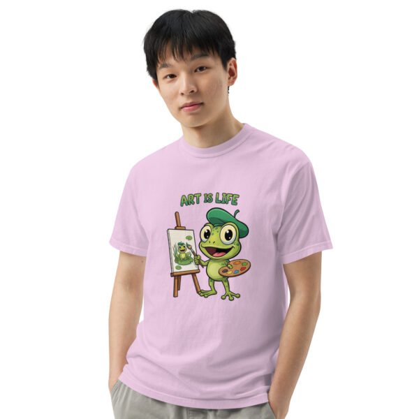 Art is Life: Unisex garment-dyed heavyweight t-shirt - Image 36