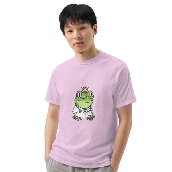 Dr. Frog: Unisex garment-dyed heavyweight t-shirt - Image 40