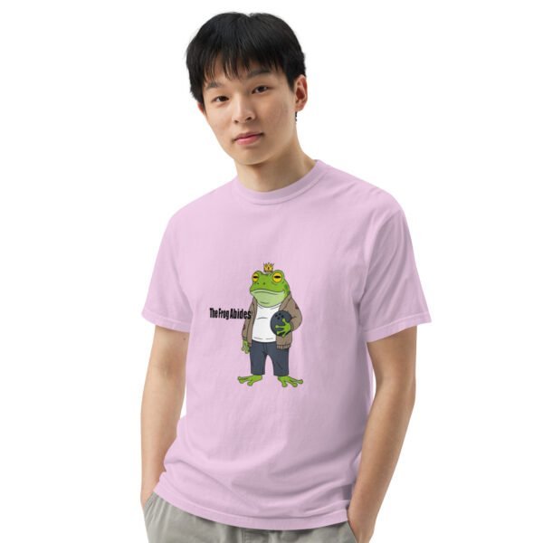 The Frog Abides: Unisex garment-dyed heavyweight t-shirt - Image 37