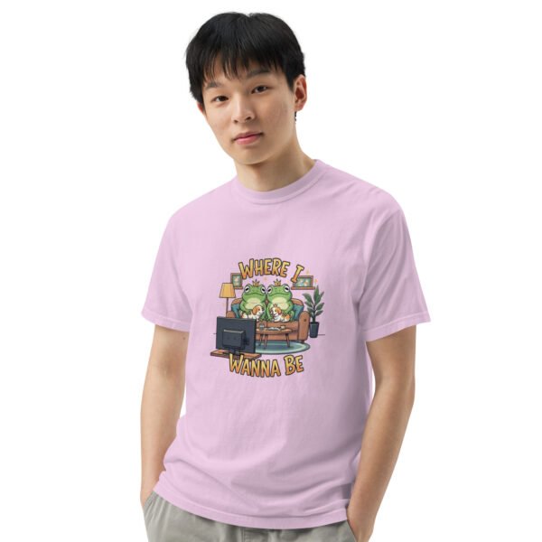 Where I Wanna Be: Unisex garment-dyed heavyweight t-shirt - Image 36