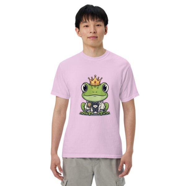 Frog Groom: Unisex garment-dyed heavyweight t-shirt - Image 26