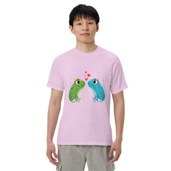 Froggy Love2: Unisex garment-dyed heavyweight t-shirt - Image 35