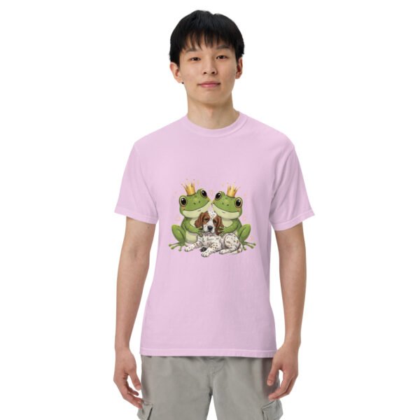 Puppy Love, English Setter: Unisex garment-dyed heavyweight t-shirt - Image 35