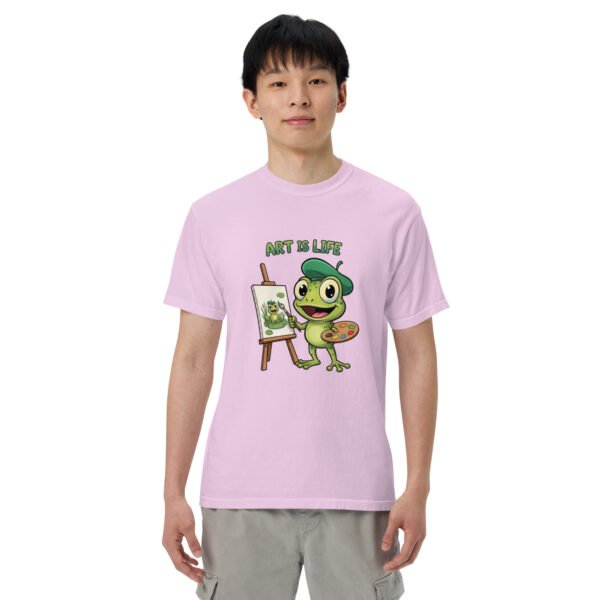 Art is Life: Unisex garment-dyed heavyweight t-shirt - Image 35