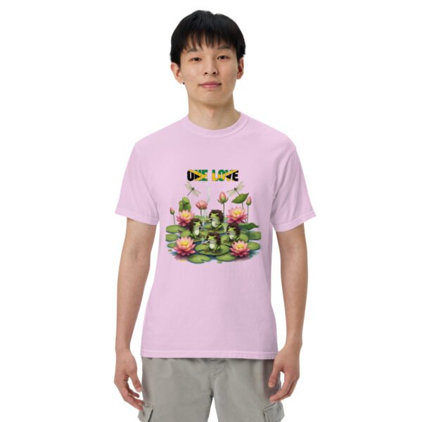 One Love: Unisex garment-dyed heavyweight t-shirt - Image 35