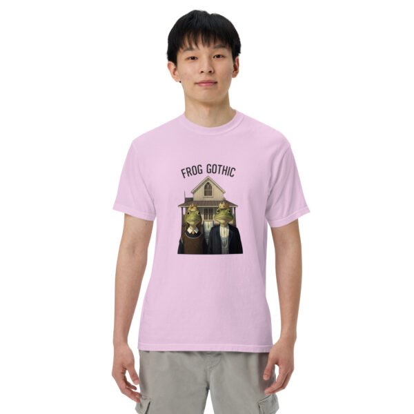Frog Gothic: Unisex garment-dyed heavyweight t-shirt - Image 41