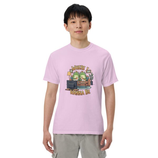 Where I Wanna Be: Unisex garment-dyed heavyweight t-shirt - Image 34