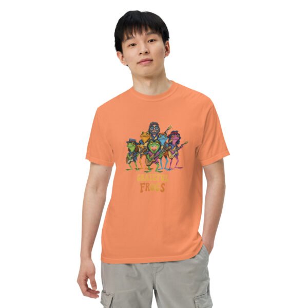 Grateful Frogs2: Unisex garment-dyed heavyweight t-shirt - Image 26