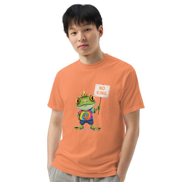 No King: Unisex garment-dyed heavyweight t-shirt - Image 28