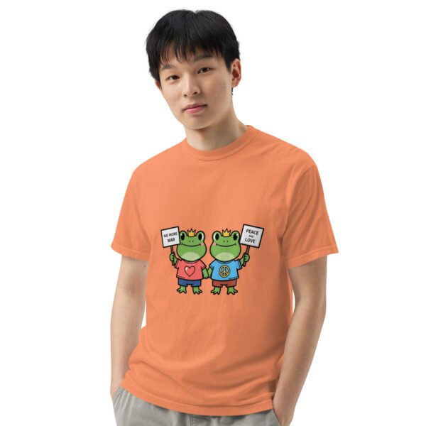 No More War: Unisex garment-dyed heavyweight t-shirt - Image 25