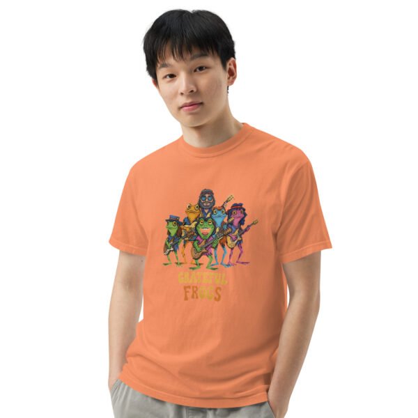 Grateful Frogs2: Unisex garment-dyed heavyweight t-shirt - Image 27