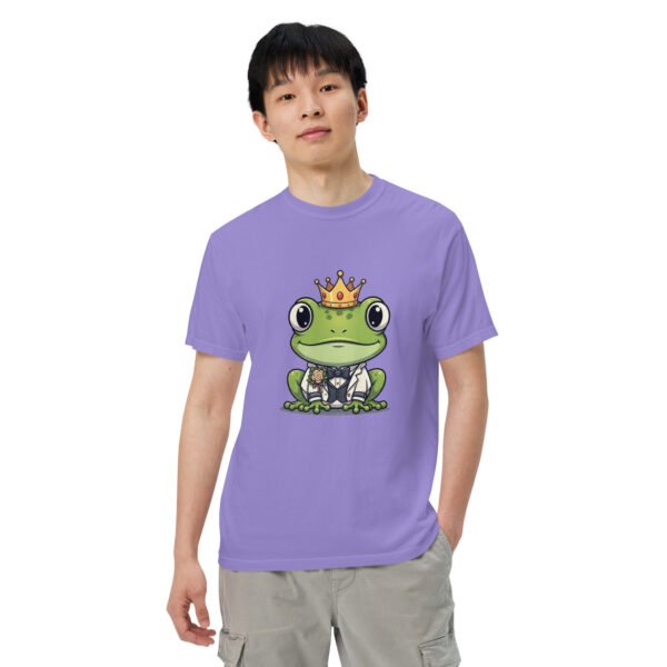 Frog Groom: Unisex garment-dyed heavyweight t-shirt - Image 15