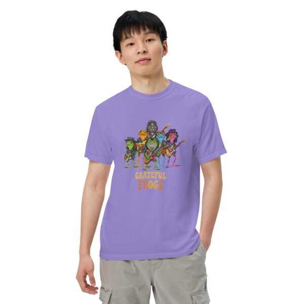 Grateful Frogs2: Unisex garment-dyed heavyweight t-shirt - Image 23