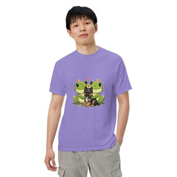 Puppy Love, Shepherd: Unisex garment-dyed heavyweight t-shirt - Image 23
