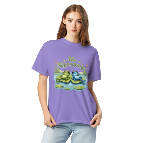 No Rigamarole: Unisex garment-dyed heavyweight t-shirt - Image 4
