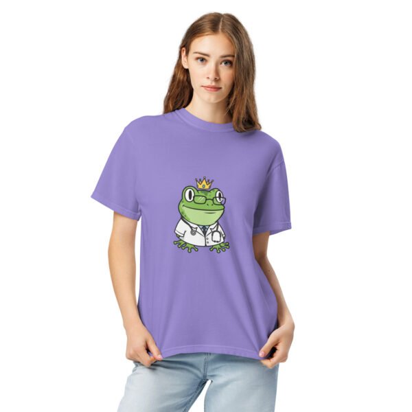 Dr. Frog: Unisex garment-dyed heavyweight t-shirt - Image 4