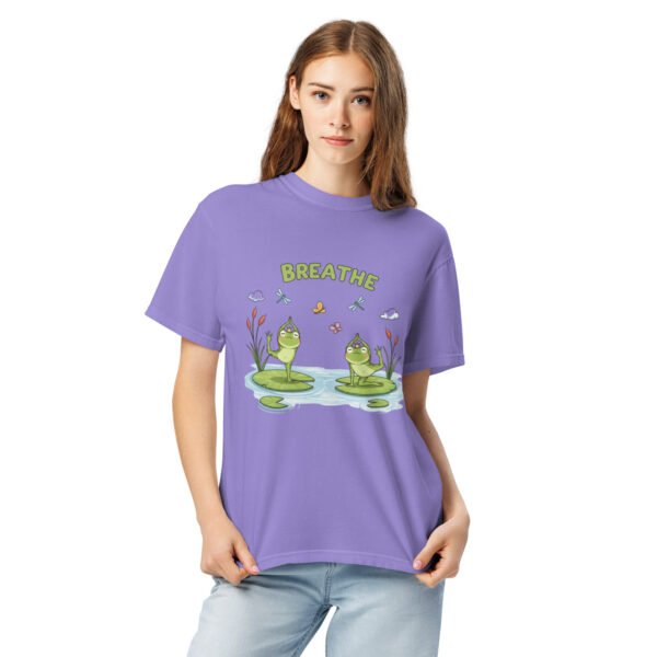Breathe: Unisex garment-dyed heavyweight t-shirt - Image 4
