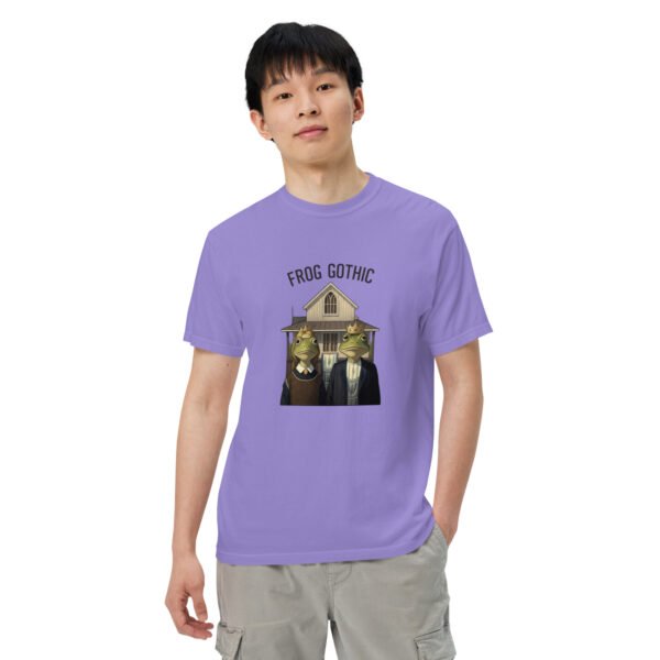 Frog Gothic: Unisex garment-dyed heavyweight t-shirt - Image 26