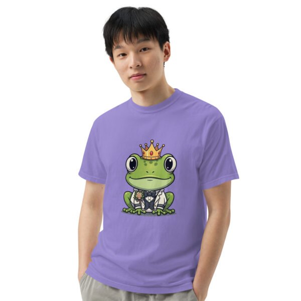 Frog Groom: Unisex garment-dyed heavyweight t-shirt - Image 16