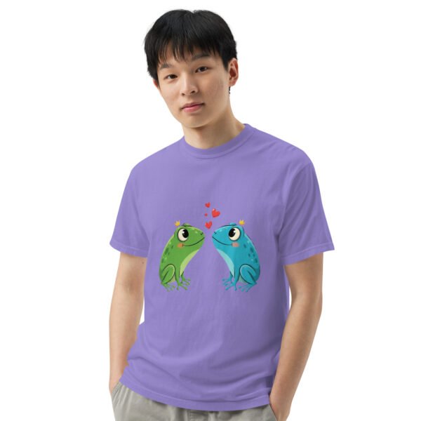 Froggy Love2: Unisex garment-dyed heavyweight t-shirt - Image 25