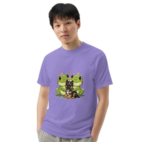 Puppy Love, Shepherd: Unisex garment-dyed heavyweight t-shirt - Image 24